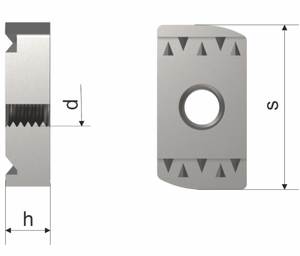 Channel Nut A4 M8 Without Spring